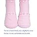 T.H.L.S Girl Socks Cotton Cat Crew for Big Kids Children Youth Seamless Toe 5-Pack 10-13 Years
