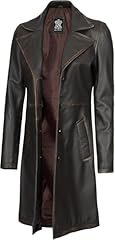 Distressed Brown - Brysn Leather Coat