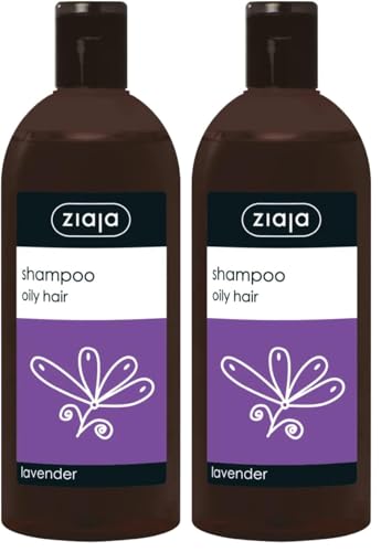Ziaja - Champu Lavanda Cabello Graso (Paquete de 2)