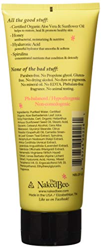 Image of The Naked Bee Nourishing Body Lotion for All Skin Types (6.7 Fl oz) Moisture Replenishing Lotion for Dry Skin with Orange Grapefruit Blossom Honey- Skin care for Body