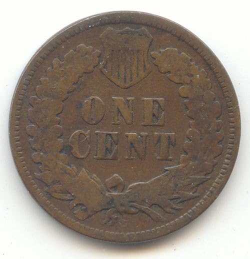 1873 Indian Head Cent Choice Good