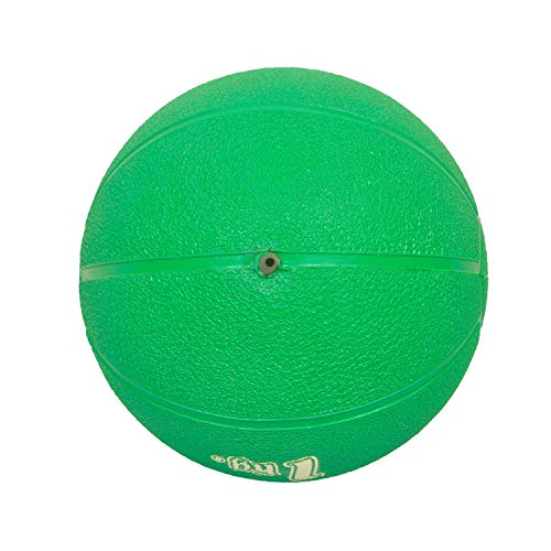 SAS SPORTS Store SAS SPORTS 2 kg Green Rubber Medicine Ball - Image 6