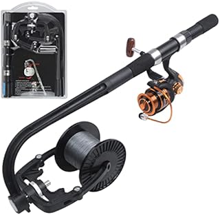 SHADDOCK Fishing Line Winder Spooler Portable Fishing Reel Spooling Station System Line Spooler Automatic Fishing Line Spooling Accessories