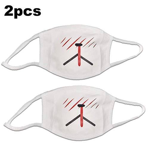MASKGUARD Reusable Kawaii Anime Face Mask - Washable Mouth Cover for Anti Dust