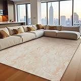 【 Nettoyage Facile】Ce tapis lavable en machine adopte un design à poils courts, évitant ainsi les problèmes de perte de fibres et d'accumulation de poussière. Que ce soit des poils d'animaux ou de la poussière, ils peuvent être facilement nettoyés. Il suffit de le laver en machine et de le laisser sécher à l'air libre pour qu'il retrouve son éclat. Pour l'entretien quotidien, un passage à l'aspirateur ou un coup de chiffon humide suffit à le rafraîchir.