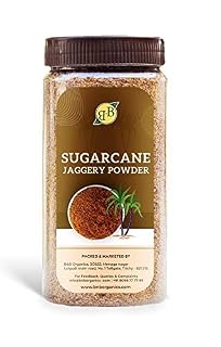 B&B Organics sugarcane jaggery powder (250g) / Traditional Sugar/Naatu Sarkarai