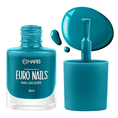 Image of MARS EURO Nail Lacquer | Glossy Gel Finish | Rich Pigmentation | Chip Free | Quick Drying Formula | Long Lasting Nail Polish for Women | (6.0 ml) (Shade-55)