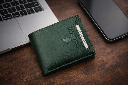 FOXLAYER Men's Slim Bifold Wallet - Image 7