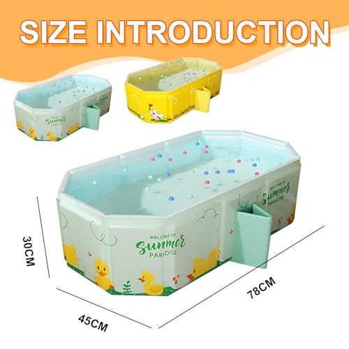 Baignoire pliable bebe grande taille et compacte avec bouchon vidange rapide - 6