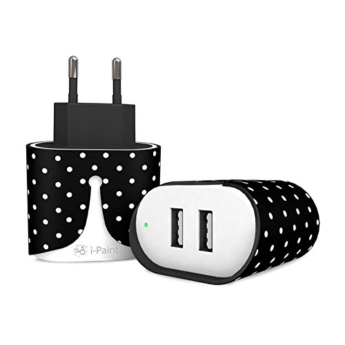 i Paint 341002 Wall Charger Cargador de Pared 2 Puertos 3.4, Modelo Pois