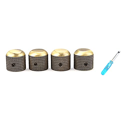 Bouton de potentiomètre pour guitare électrique 6,5mm volume tone et vitesse de rechange