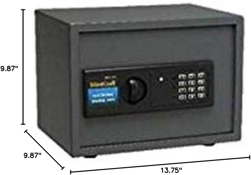 ProSource JL-45891-3L Digital Electronic Safe, 13-3/4 in W x 9-7/8 in D x 9-7/8 in H