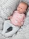 TupTam Baby Mädchen Langarm Wickelshirt Baumwolle 5er Set, Farbe: Mehrfarbig 10, Größe: 62