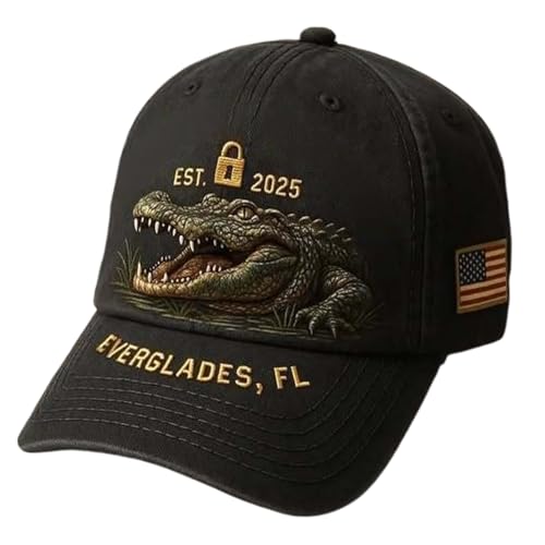 Casquette de sport crocodile pour homme - Chapeau réglable et respirante au quotidien