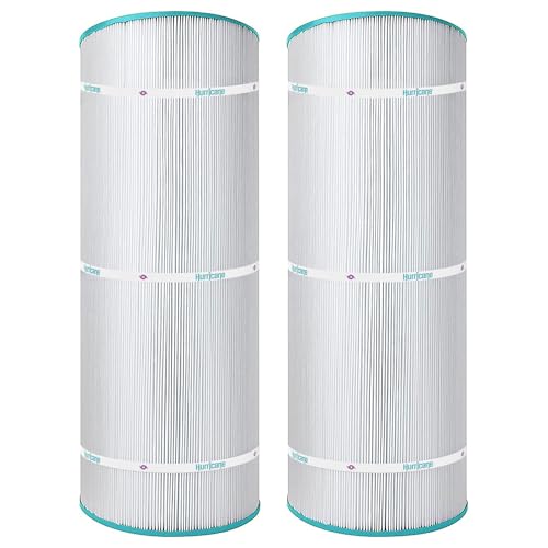 Hurricane Filters 2 Pack HF8414-01 Advanced Pool Filter Cartridge - Replacement for PWWCT150, Unicel C-8414, Filbur FC-1287, Waterway Clearwater II 150, Pro-Clean 150, Hayward X-Stream CC1500