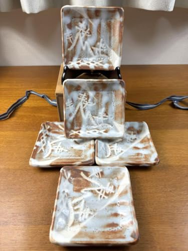 和食器　志野焼　加藤重高作　重高陶房　翠窯　志野銘々皿　共箱　M　R5010 王子窯加藤寛治志野花瓶 | 和食器リサイクル通販専門店フリマート