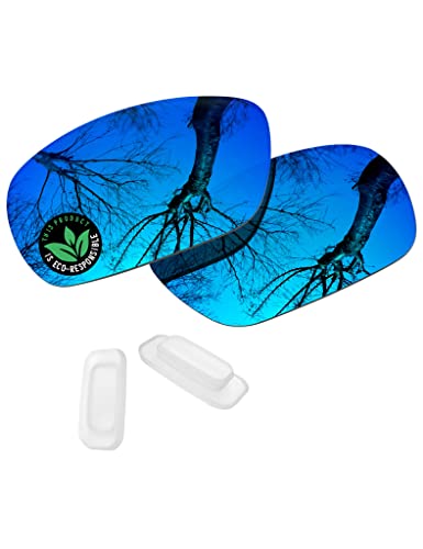 Image of Raydi Polycarbonate Replacement Lenses & Nosepads for Maui Jim Black Coral MJ249 Sunglasses