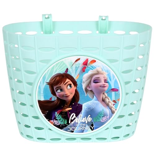 Disney Frozen Panier de Guidon pour Enfants, Panier de vélo pour Filles 20x15x16 cm