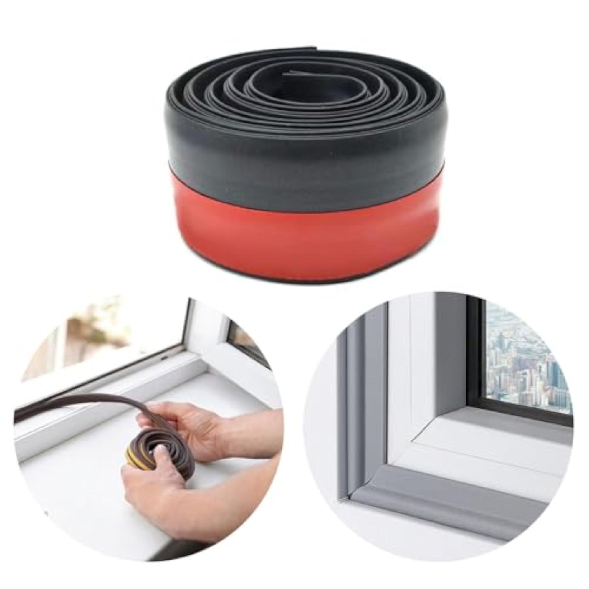 Under Door Draft Stopper, T Shaped Self Adhesive Seal Strip