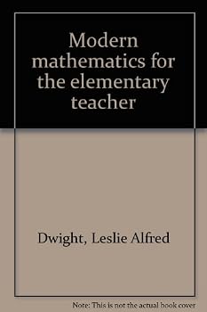 Modern mathematics for the elementary teacher