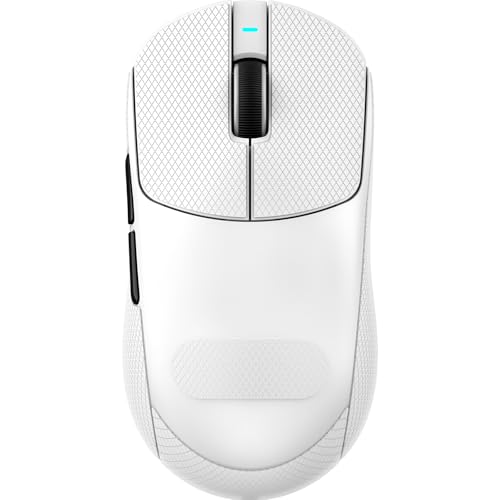 Image of ATTACK SHARK X8 PLUS Wireless Gaming Mouse,55g Ultra-lightweight Wired /BT /2.4GHz Wirelss Programmable Mouse,1K Polling Rate,PixArt PAW3395PRO Sensor,40000 DPI,Gamer Mice for PC /Win /Mac /Big Hand(White)