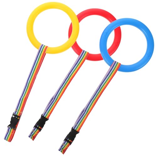 VICASKY Laisse Pour Enfant 3 Pièces Corde anti-perte Sécurité enfants corde de marche couleur vive poignées sécurité Ceinture -petits qui marchent à la