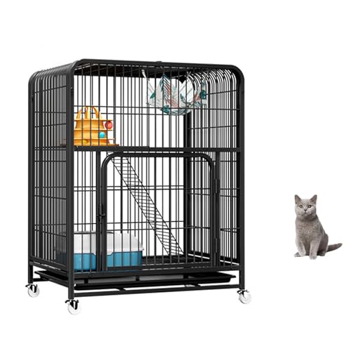 Enclos extérieur pour chat amovible : parc modulable pour 1 ou 2 chats avec roues