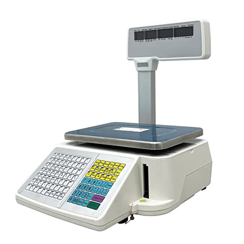 Báscula electrónica digital 33 lb con impresora térmica miniatura 4