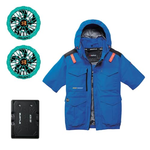 [BURTLE] [�o�[�g��] �G�A�[�N���t�g �����u���]�� + �t�@�� + �V�^30V ���o�b�e���[ �Z�b�g AC2106 �n�C�o�b�N AC10�V���[�Y AIRCRAFT XXL 99�u���[+�}�[�����t�@��