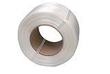 Umreifungsband komposit b19mm l625m reissfestigkeit 625dan, 2 stã¼cksehr einfache handhabung des bandes durch hohe steifigkeit und flexibilitã¤tdas band besteht aus parallel liegenden polyestereinzelfã¤den, die mit polypropylen ummantelt sind, dadurch ist das band vor scharfen kanten und hoher reibung geschã¼tzt und optimal beim einsatz an produkten mit rauen kanten und oberflã¤chenkernloch-durchmesser 200 mmausfã¼hrung: reissfestigkeit 625dan
