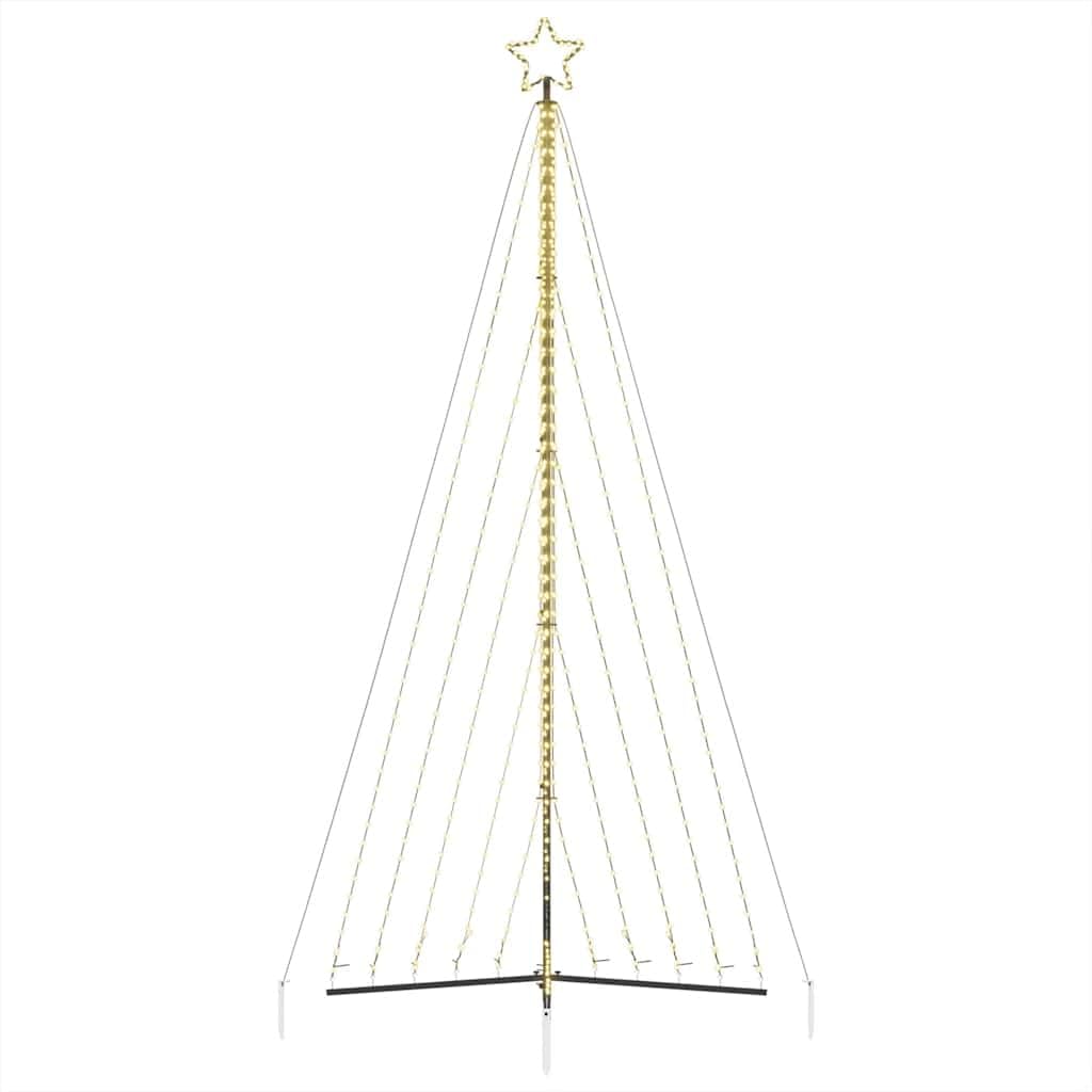 Illuminazione per Albero di Natale 570 LED Bianco Caldo 399 cm,Catene Luminose,Illuminazione Albero di Natale,Illuminazione Albero di Natale Interno e Esterno-4016440
