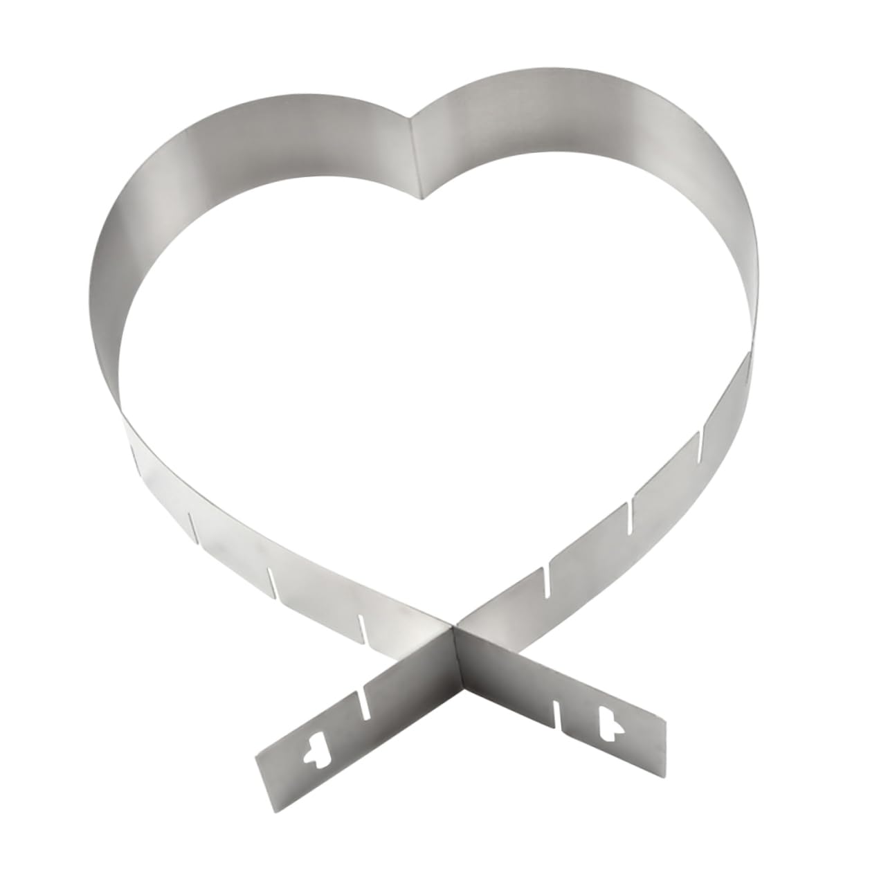 HOLIDYOYO Diy Heart Shape Cake Mold 2pcs Baking Supplies Non-stick Easy Demolding 6-12 Inches for Home Shop