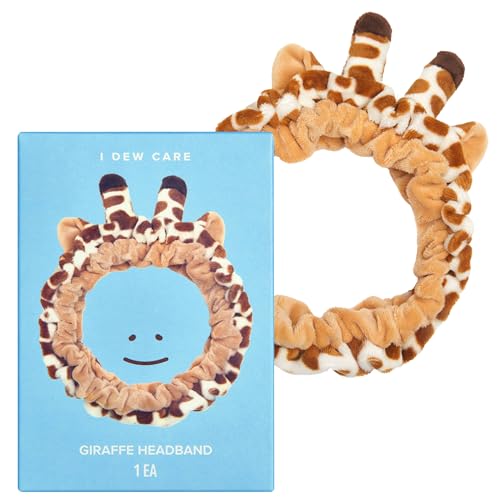 I DEW CARE Face Wash Headband - Giraffe Headband |