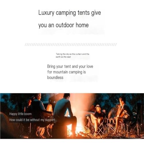 Carpa plegable liviana y espaciosa para camping y exteriores miniatura 6