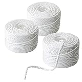 ニッケン文具 荷造りロープ 50m 3巻パック