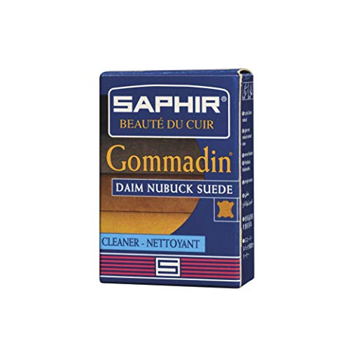 Saphir Gommadin - Nubuck Suede Eraser Block - Cleaning Suede, Nubuck and Velvety Leathers - Anti-Shine