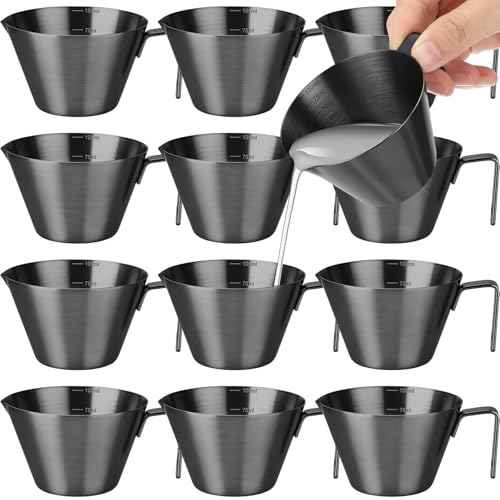 Vasos espresso acero inoxidable 12 piezas 100 ml miniatura 1