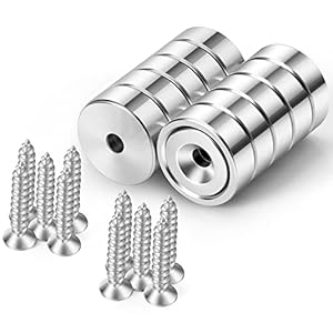 Neosmuk NCM17 Magnete mit Loch 10er-Pack