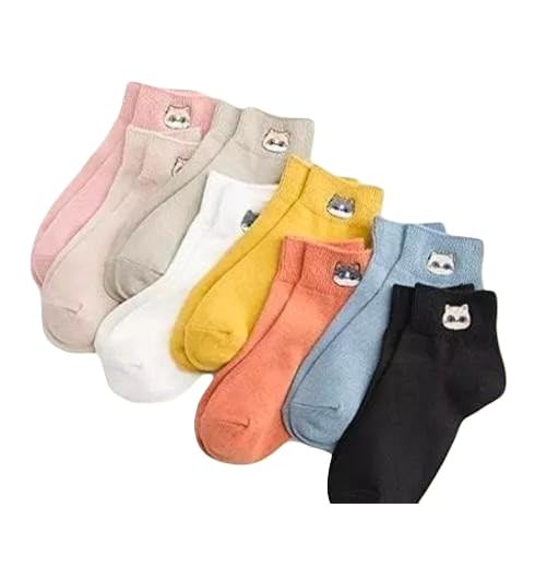 CB Trendy Women’s Fashion Sneaker Socks Pack of 4 Pairs – Pink Cotton Ankle Length Socks Multi free size-image-40