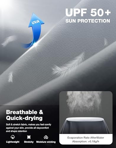 Image of Men's Sun Protection Long Sleeve Shirts UPF 50+