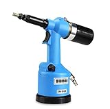 ★ tirador de clavo neumático es ideal para el aluminio remachado, hierro y acero inoxidable.Conveniente para la decoración, fabricación de automóviles, contenedor, eléctrico, instrumento, equipaje, fabricación de maquinaria y otras industrias