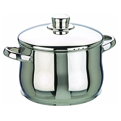 Ibili 662228 - Oslo Olla Bombada Con Tapa Inox 28 Cm
