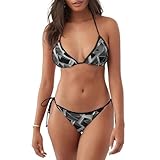 Photo Gallery njkhbolk costume da bagno bikini a due pezzi da donna con stampa geometrica argentata, spiaggia estiva, festa in piscina, vacanze hawaiane, nero, xx-large Photo Gallery njkhbolk costume da bagno bikini a due pezzi da donna con stampa geometrica argentata, spiaggia estiva, festa in piscina, vacanze hawaiane, nero, xx-large