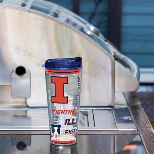 Image of Rico Industries NCAA College Double Wall Mayhem 16oz Or 20oz Tritan Tumbler W Lid