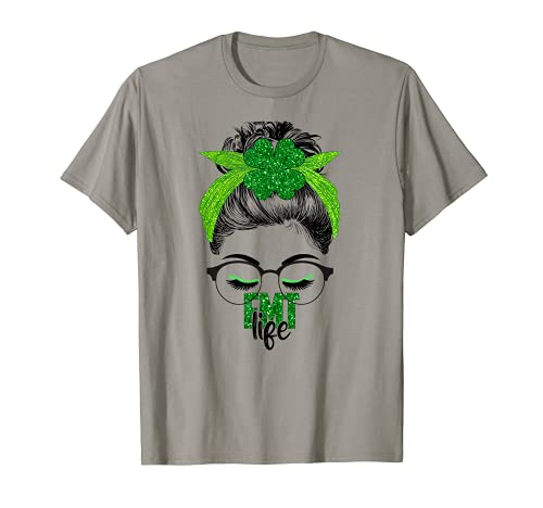 Lucky EMT St Patricks Day Irish Shamrock enfermera Camiseta