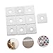 Unomor 40pcs Square Washers Heavy Duty Plate Washers for Applications and Square for Home Automotive and Industrial Use