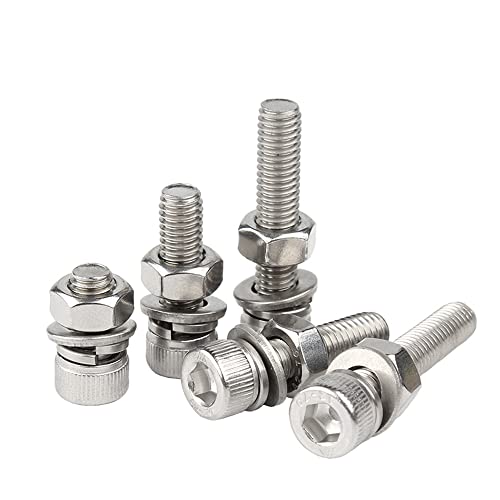Boulons à tête cylindrique M1,6 x 18 mm en acier inox pour modélisme et impression 3D