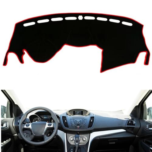 Dashboard Cover Dash Mat for Ford Kuga 2013 2014-2018 2019 Escape Dashboard Cover Mat Sun Shade Protect Carpet Anti-Glare