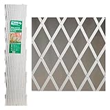 Celosia extensible pvc blanco Celosia Pvc Blanca Extensible 4x1 metros.