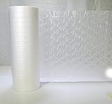 Air Cushion Wrap Roll - Inflatable bubble and air pillow bags film - Length 985ft (Air Bubble Film -